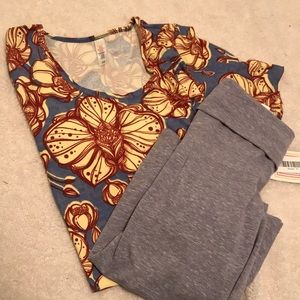 Two for one LLR Perfect T, Azure skirt.Firm price